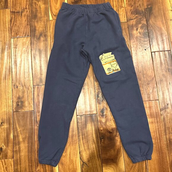 BOYS LIE SWEATPANTS "THERE'S NO SMOKE WITHOUT FIRE" SMALL - Picture 2 of 4